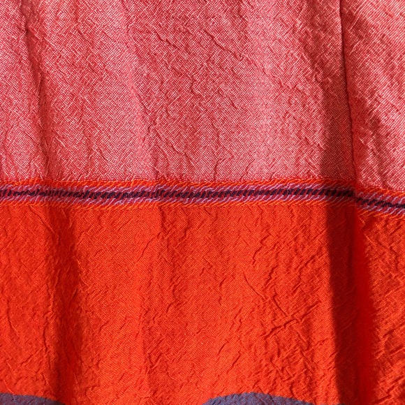 Anthropologie HD In Paris Cotton Sorbet Stripe Cutout Shift Dress, Size 2P - Picture 10 of 12